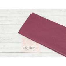 Бумага тишью, цвет бордовый №216